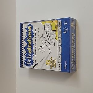 Telestrations factory sealed! New! ‘The Telephone Game Sketched Out!' 4-6 player